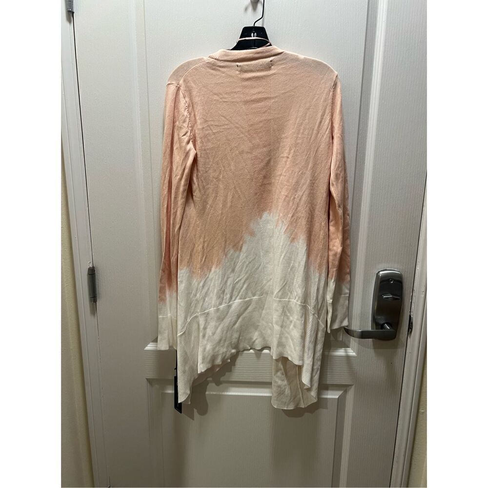 Blanc Noir Dip-Dye Huntress Cardigan Orange and White size S NWT - Picture 3 of 5